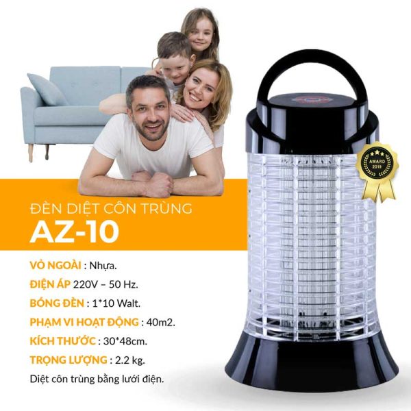 Đèn diệt côn trùng AZ 10